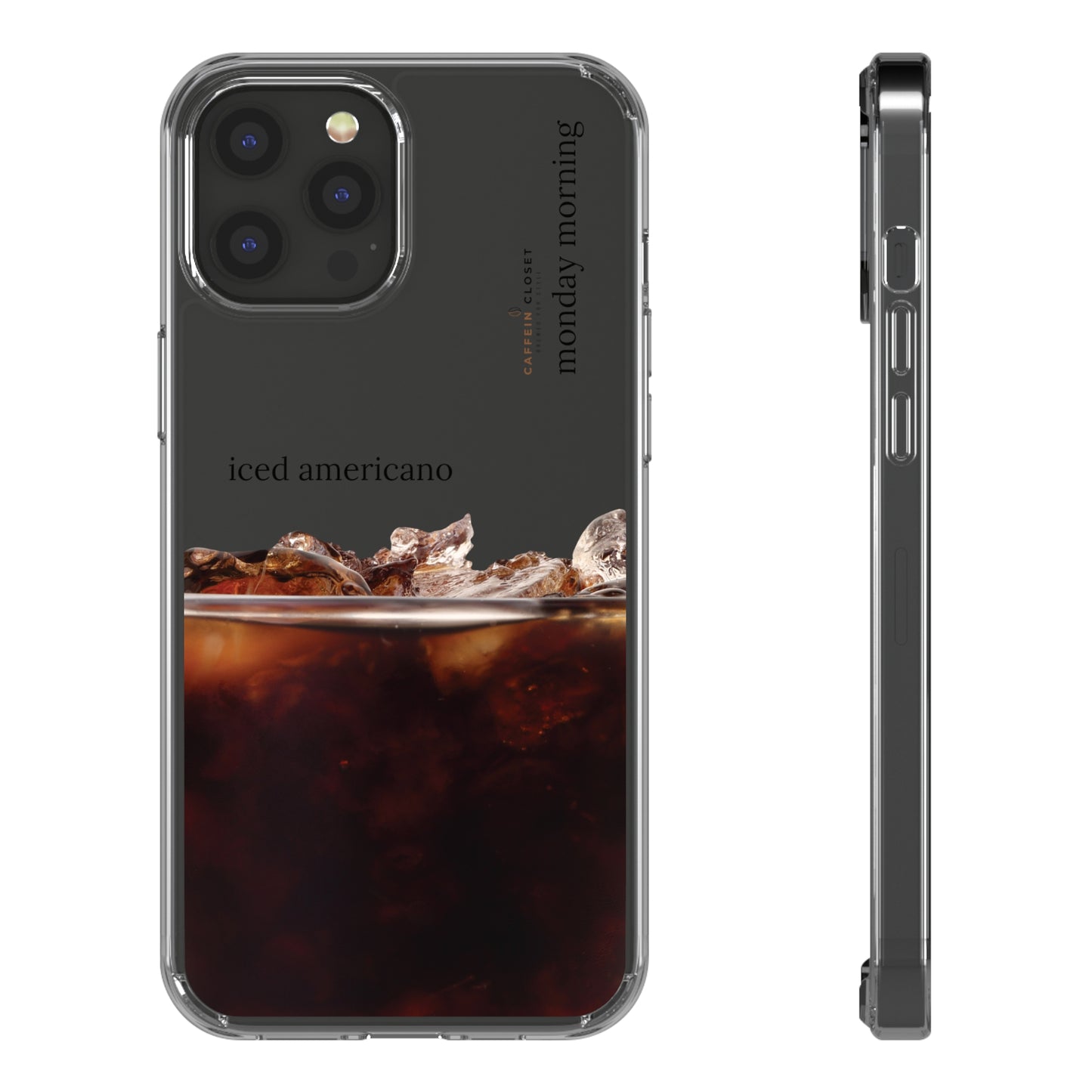 Iced Americano Clear Case