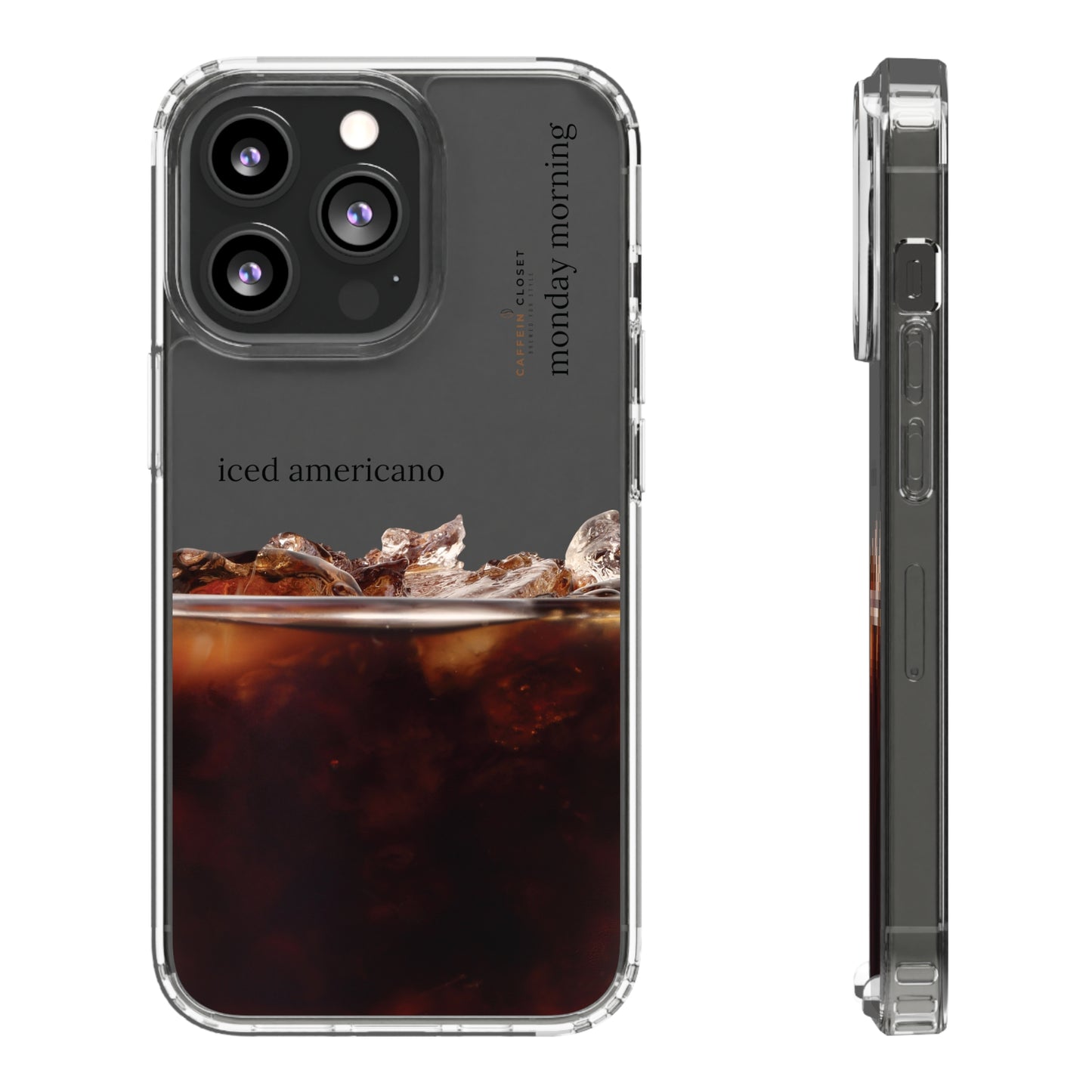 Iced Americano Clear Case