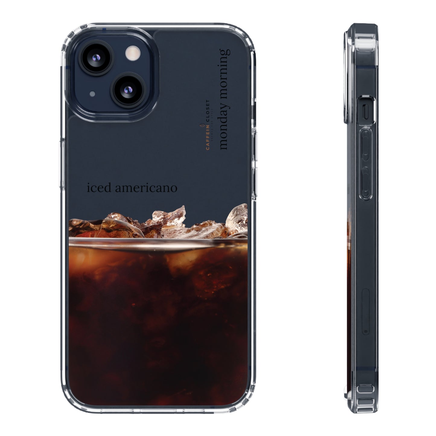 Iced Americano Clear Case