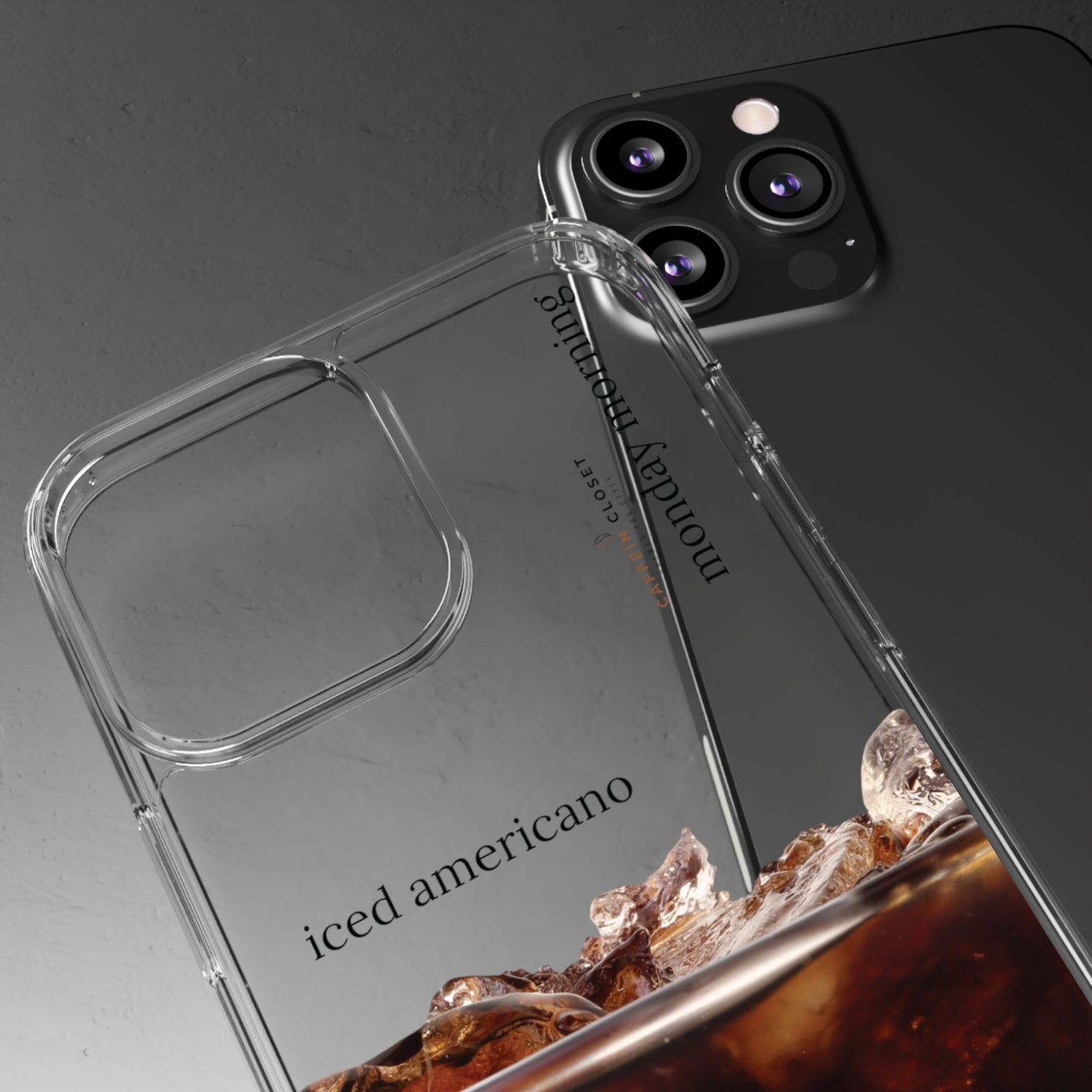 Iced Americano Clear Case