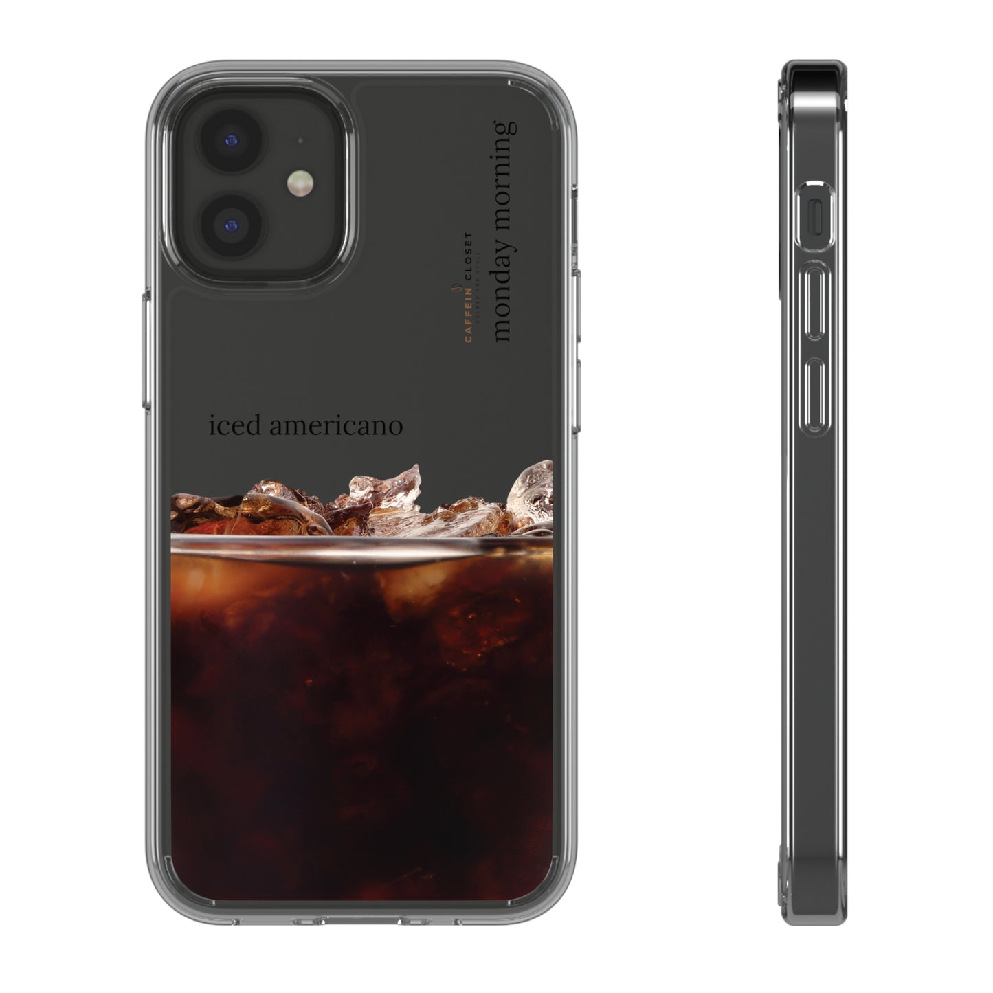 Iced Americano Clear Case