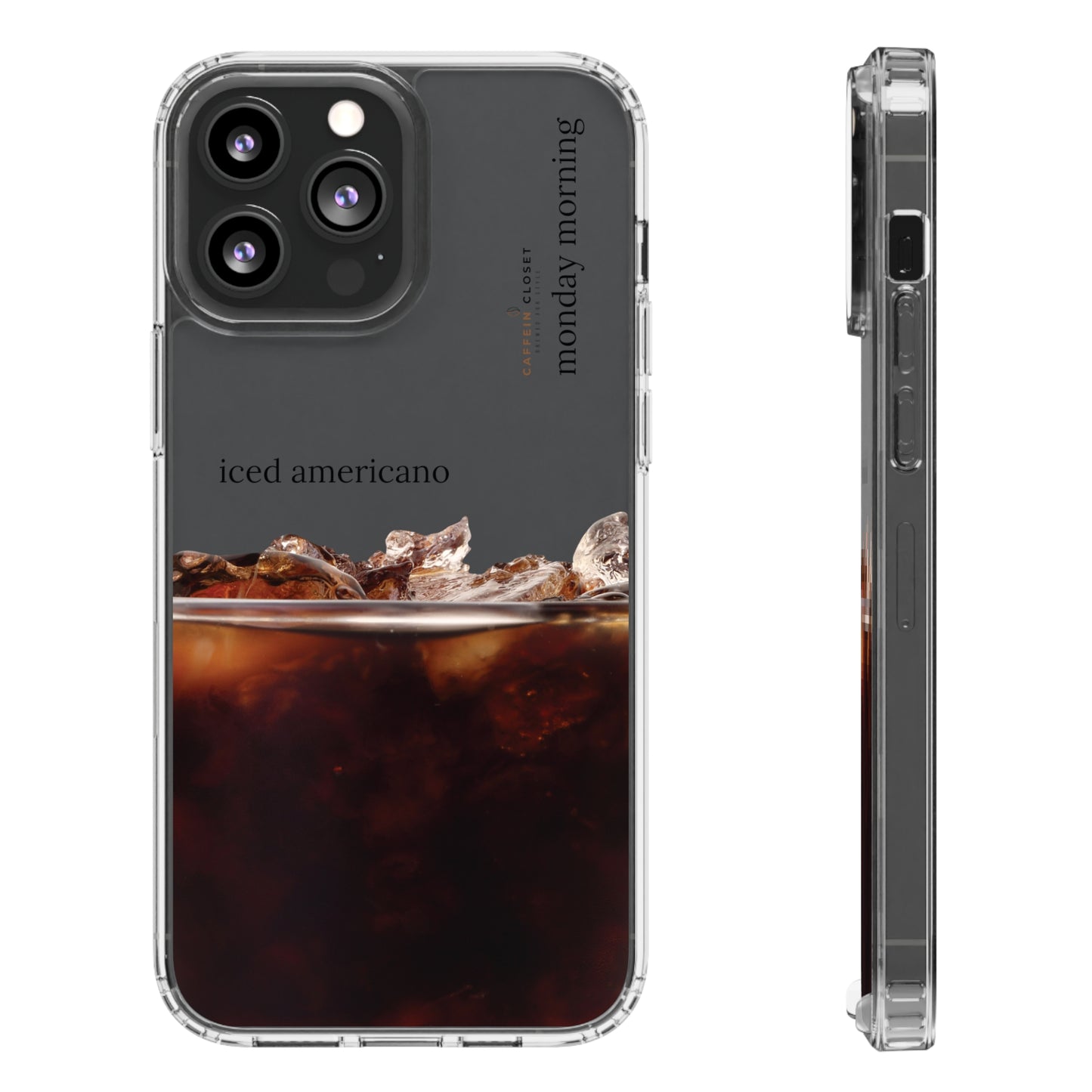 Iced Americano Clear Case