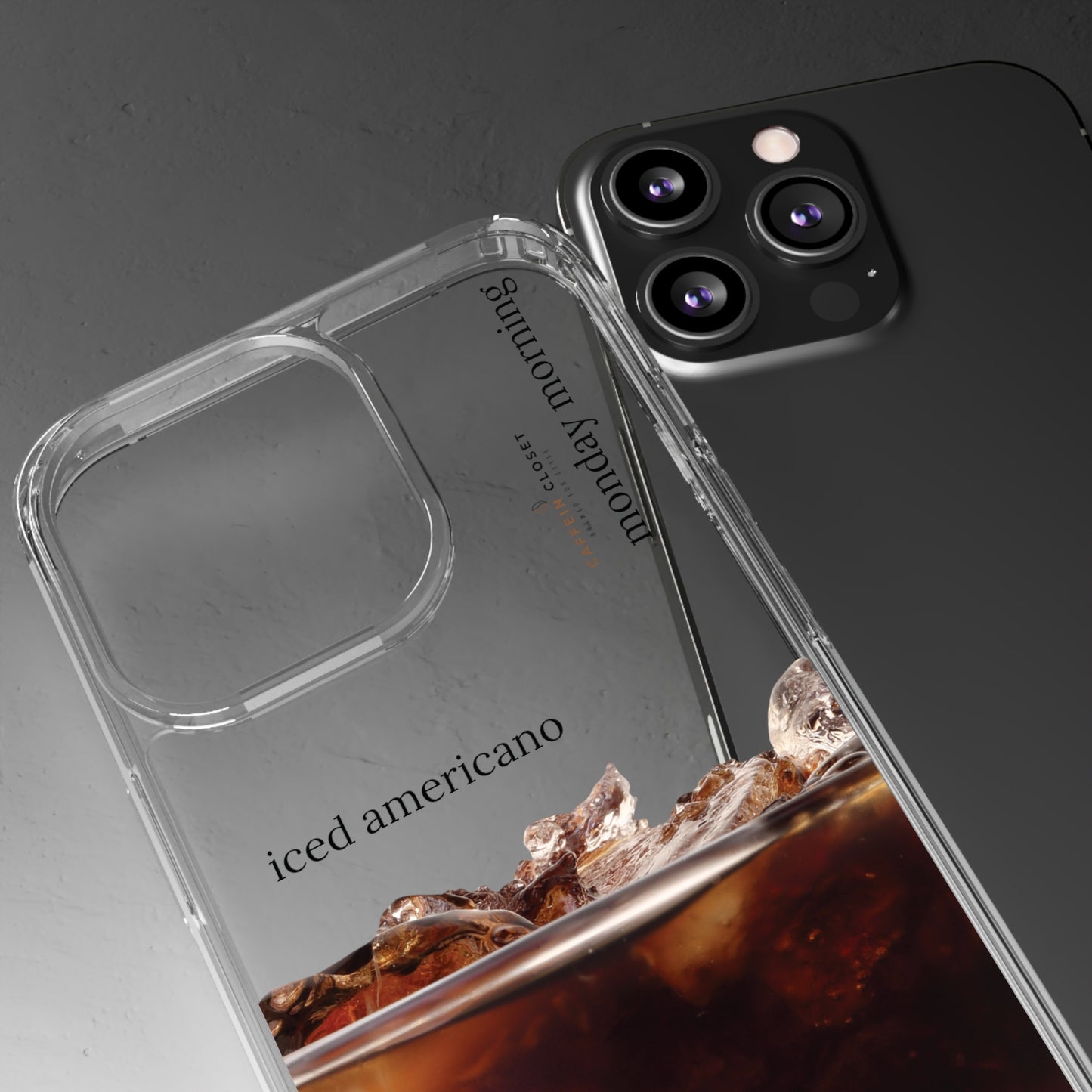 Iced Americano Clear Case