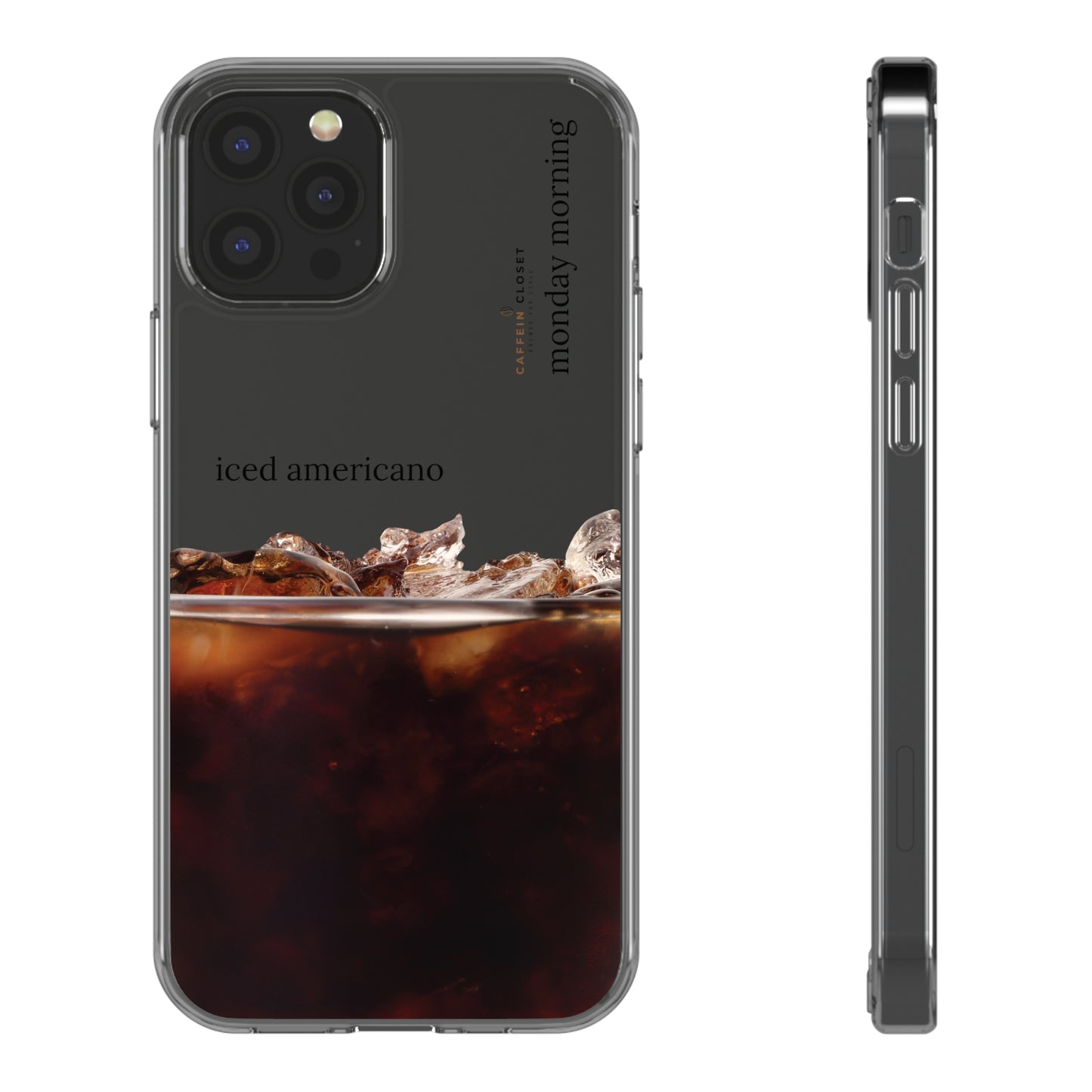 Iced Americano Clear Case