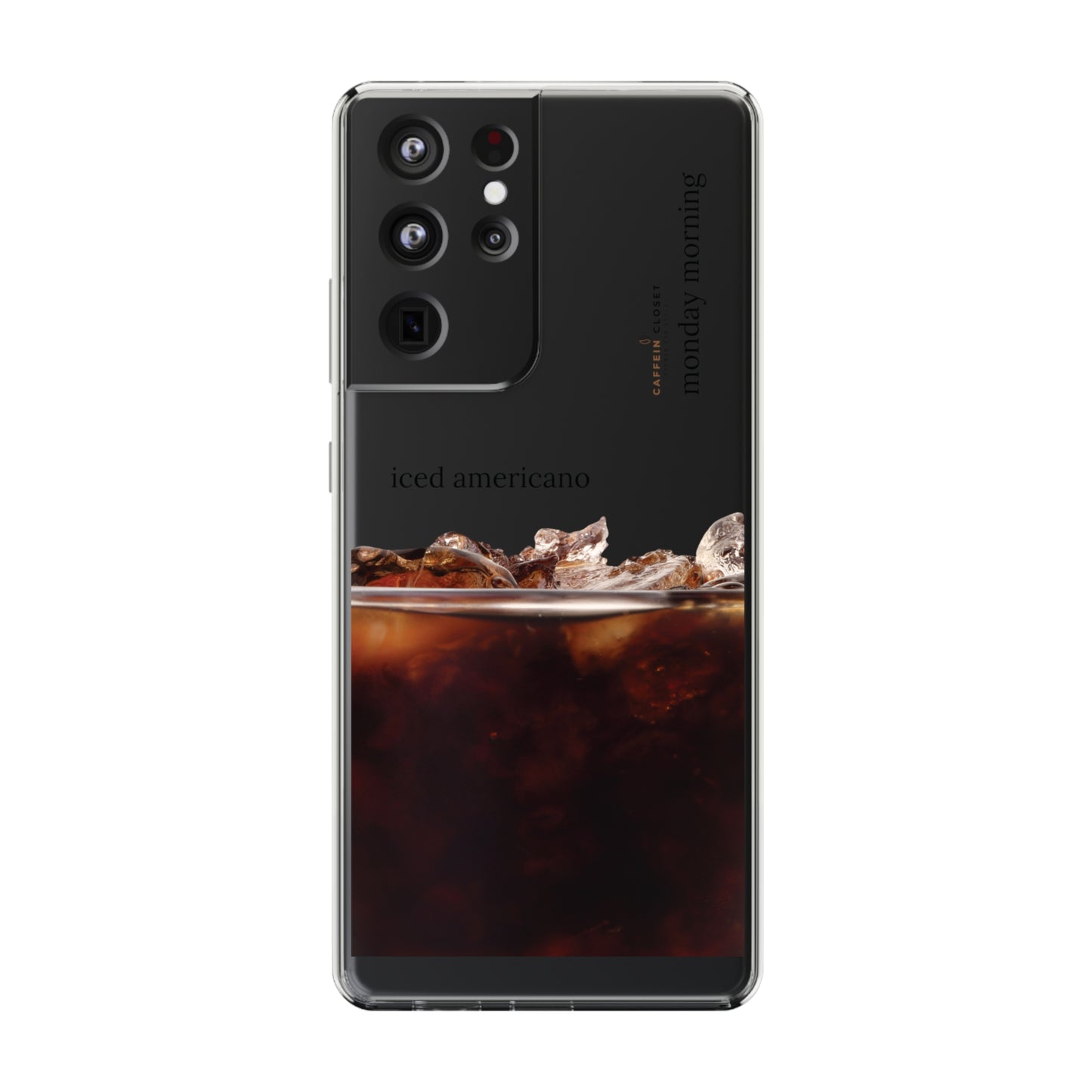 Iced Americano Clear Case